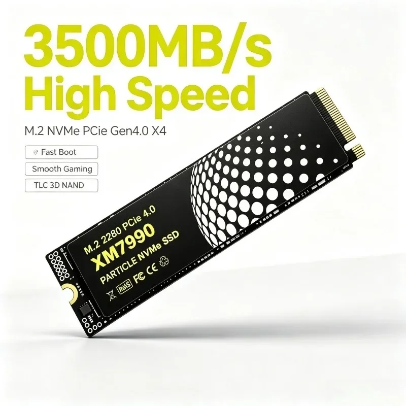 XM7990 M.2 NVMe SSD 500GB、1TB、 - M.2 Nvme 4Tb Pcie 4.0 Ssd のレビューと価格
