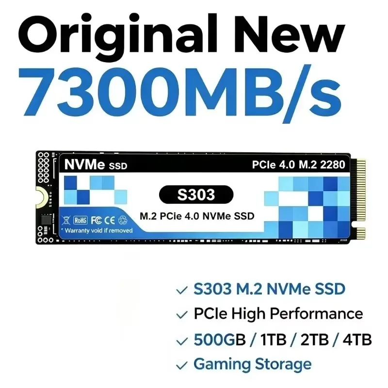 オリジナルS303 M.2 NVMe内蔵SSD、500GB/ - M.2 Nvme 4Tb Pcie 4.0 Ssd のレビューと価格