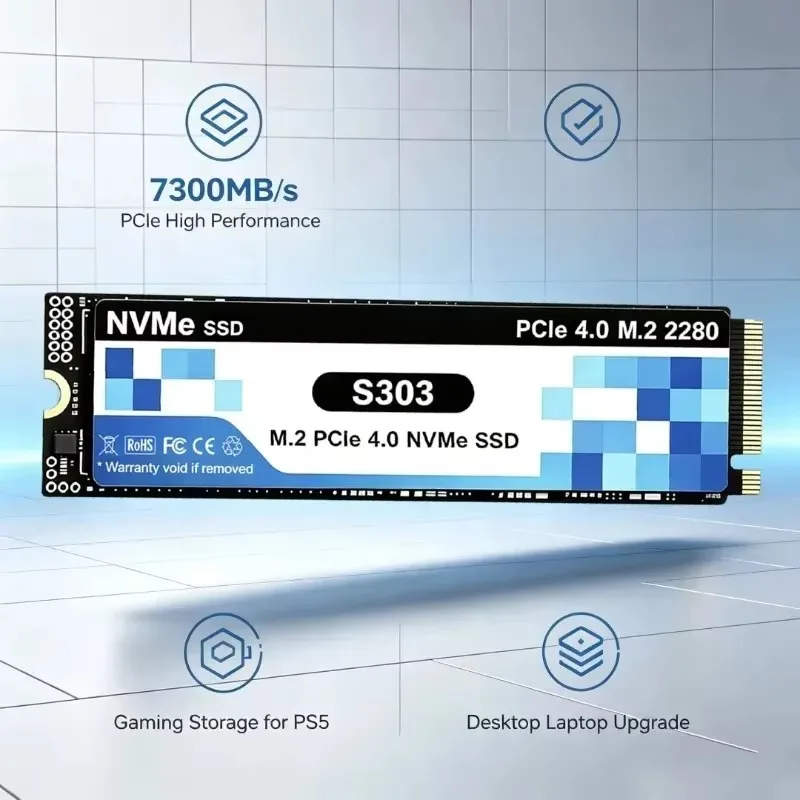 オリジナルS303 M.2 NVMe内蔵SSD、500GB/ - M.2 Nvme 4Tb Pcie 4.0 Ssd のレビューと価格