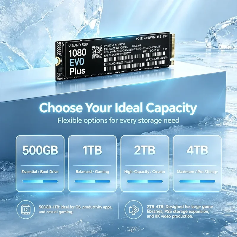 高速、新品、1080 EVO Plus M.2 NVMe P - M.2 Nvme 4Tb Pcie 4.0 Ssd のレビューと価格