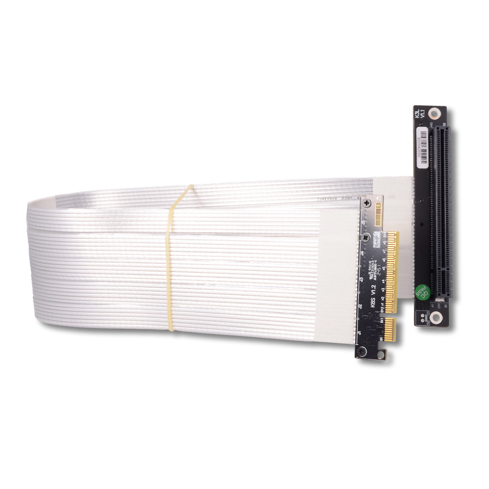 ADT-Link PCIE 4.0 / 3.0 X8 - X - Pcie 4.0 X16 Riser Cable 90 Degree のレビューと価格